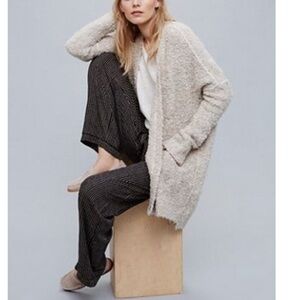 Free People Boucle Slouch Long Catalog Sweater Size S/P